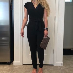 NWOT Black Pant Romper